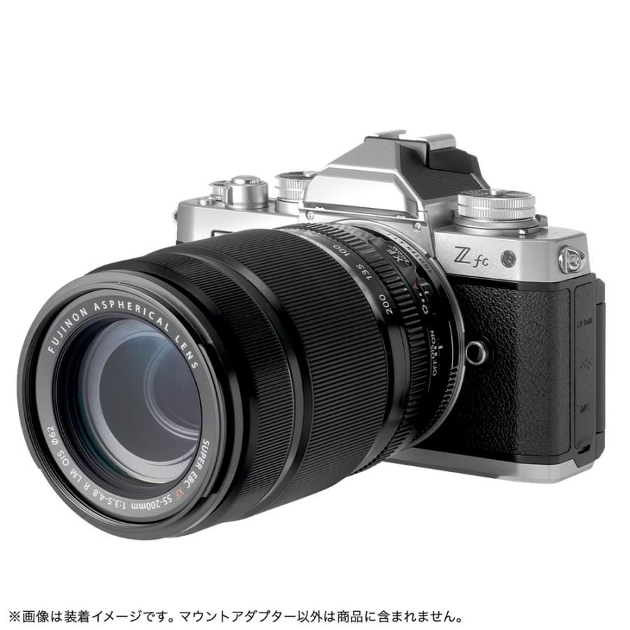 SHOTEN 電子マウントアダプター (フジフイルムXマウントレンズをニコン