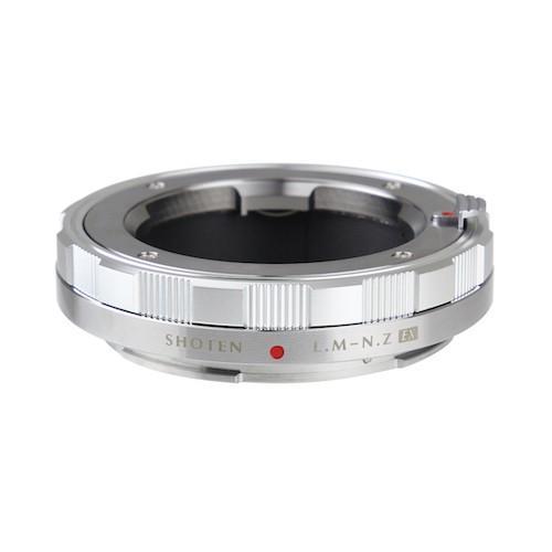 SHOTEN マウントアダプター (ライカMマウントレンズをニコンZマウントボディに取付け) シルバー LM-NZ EX (S)_1