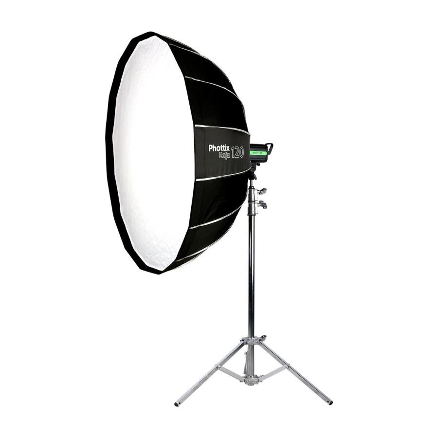 Phottix(フォティックス)Raja Quick-Folding Softbox 120珊 (47″)(ラジャ クイックフォールディング ホンブルグ帽ボックス席) ストロボアクセサリー-カメラ-カメラアクセサリー