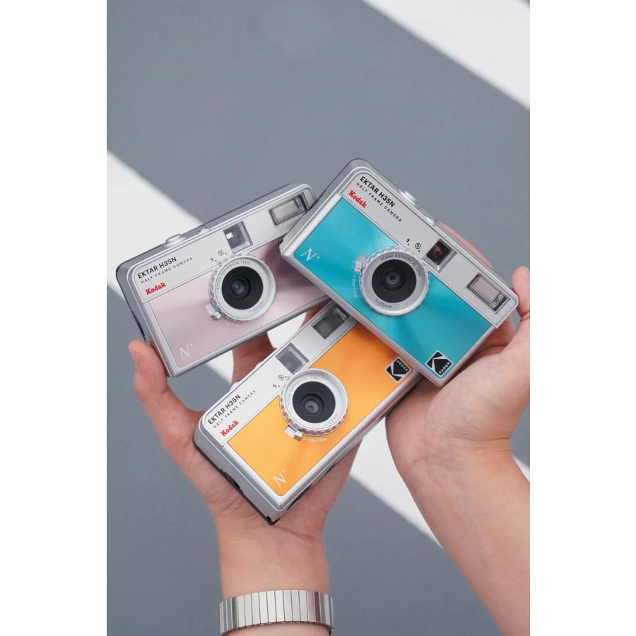 Kodak（コダック） フィルムカメラ ハーフフレーム EKTAR H35N ブルー