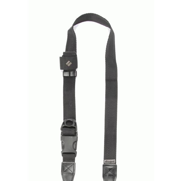 【ネコポス便配送・送料無料】ダイアグナル(diagnl） ニンジャ カメラストラップ Ninja Camera Strap 25mm ブラック｜saeday