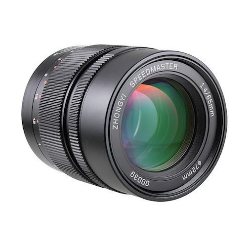 中一光学 SPEEDMASTER 65mm F1.4 (FG) BK フジフイルムGマウント 
