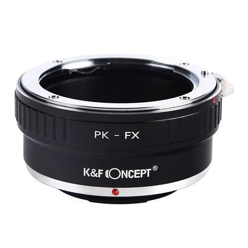 K&F Concept マウントアダプター (ペンタックスKマウントレンズをフジフィルムXマウントに取付け）KF-PKX｜saeday