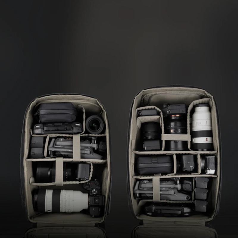 PGYTECH OneMo Tactical Backpack 25L (ダークナイトカモ) バックパック フルフラットオープン P-CB-220_10