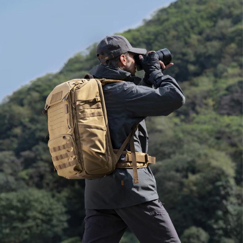 PGYTECH OneMo Tactical Backpack 25L (ダークナイトカモ) バックパック フルフラットオープン P-CB-220_1