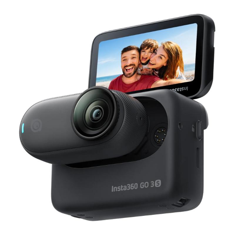 Insta360 GO3S 本体 ブラック 128GB 4K ハンズフリー 360度アクション 