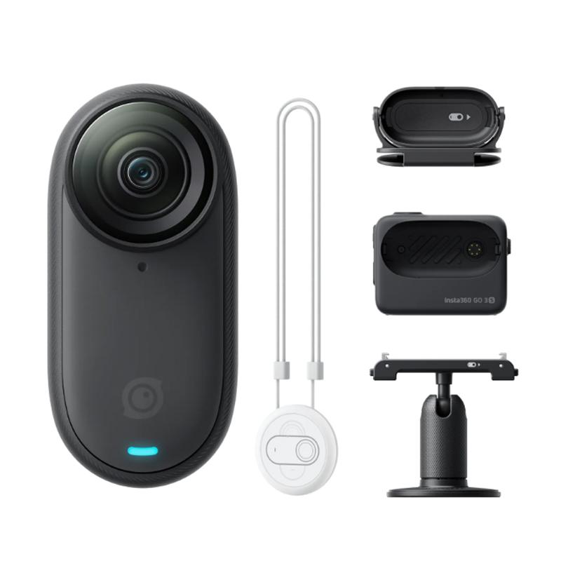 Insta360 GO3S 本体 ブラック 128GB 4K ハンズフリー 360度アクション
