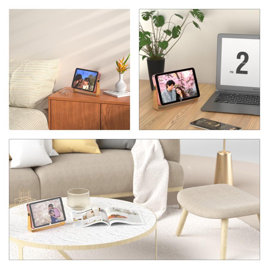 KODAK デジタルフォトフレーム Wi-Fi 10.1インチ RWF-108H ローズ