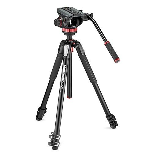 マンフロット（Manfrotto）MVH500AHビデオ雲台+MT055XPRO3アルミ三脚　MVK502055XPRO3