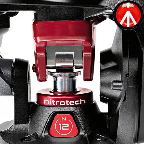 Manfrotto（マンフロット） ナイトロテックN12フルードビデオ雲台