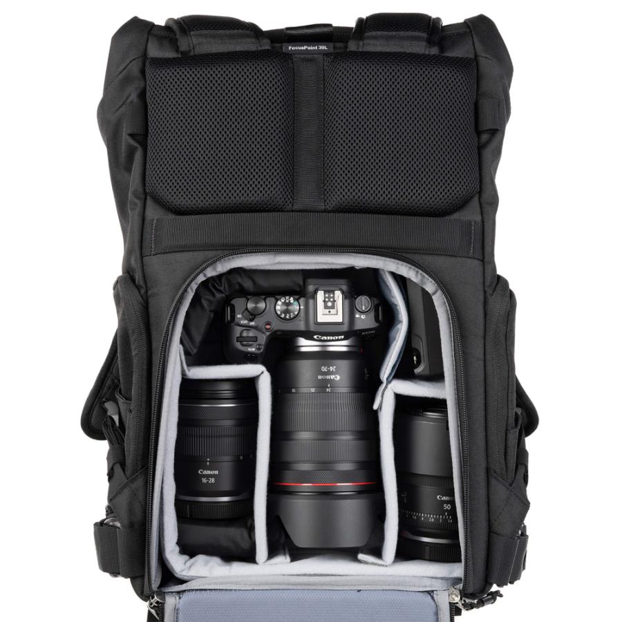 シンクタンクフォト（thinkTANKphoto）バックパック フォーカスポイント 30L　アスファルトブラック_6