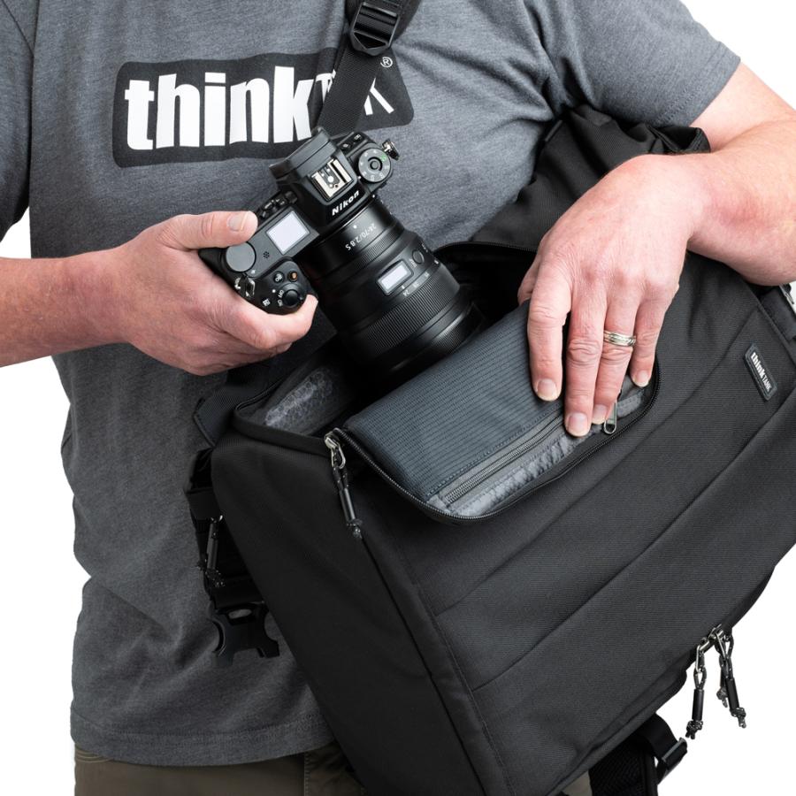 シンクタンクフォト（thinkTANKphoto）バックパック フォーカスポイント 30L　アスファルトブラック_8