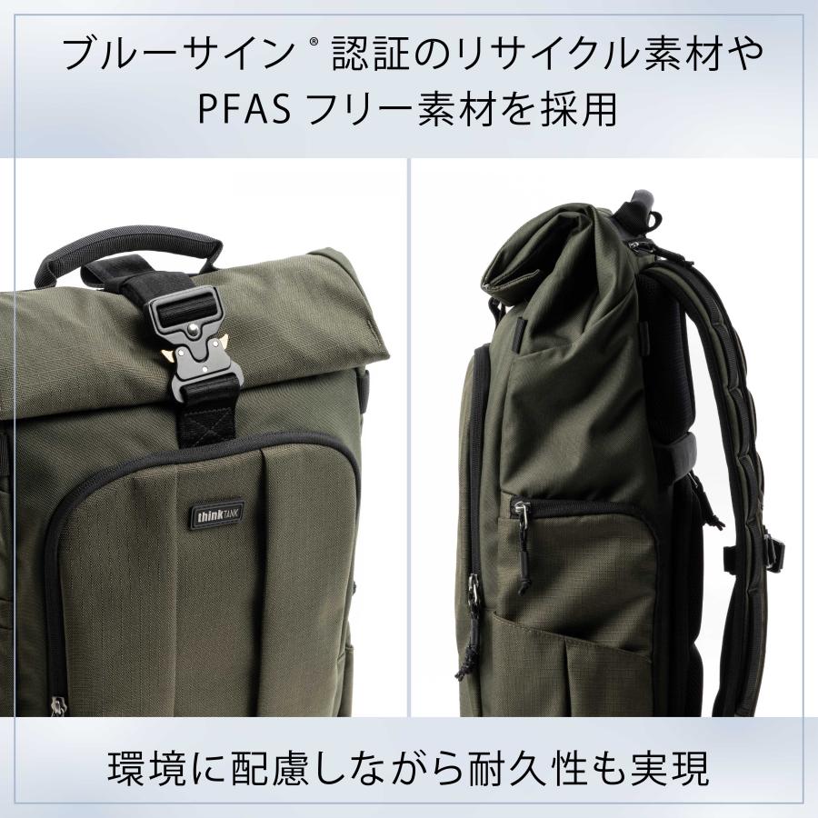 シンクタンクフォト（thinkTANKphoto）バックパック フォーカスポイント 30L　グリーンウェイ_9