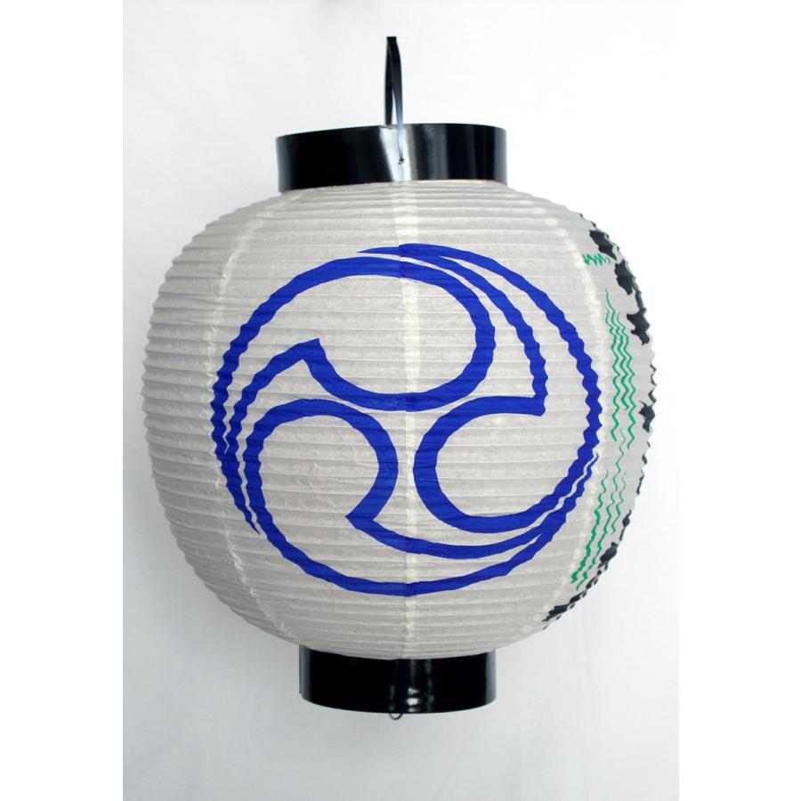 紙提灯 尺三丸（黒輪）・御祭禮｜提灯 ちょうちん お祭り 縁日