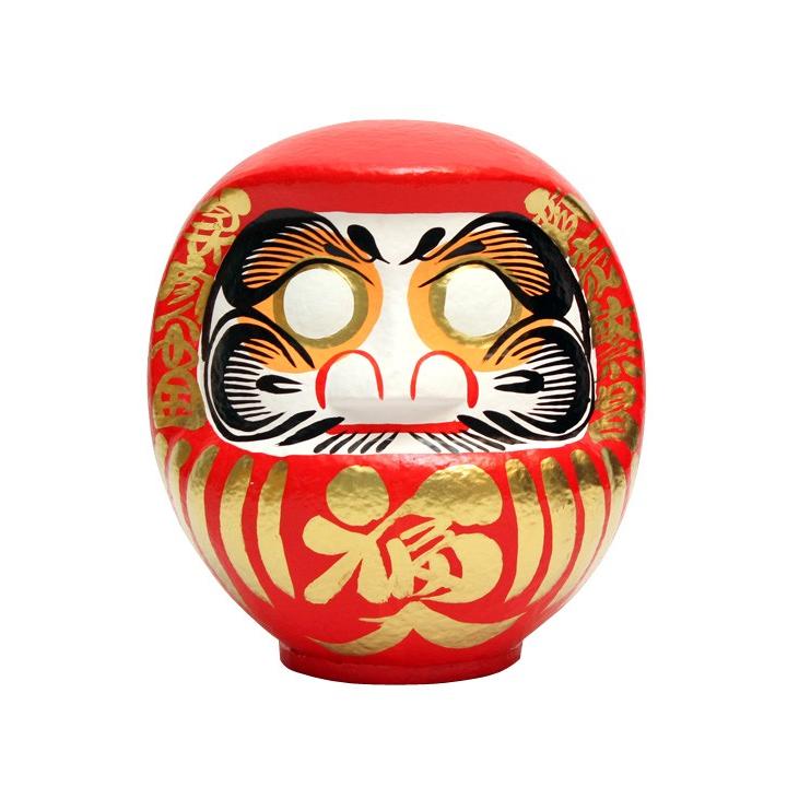 福入りだるま16号金【開運達磨】【縁起だるま】 だるま 福