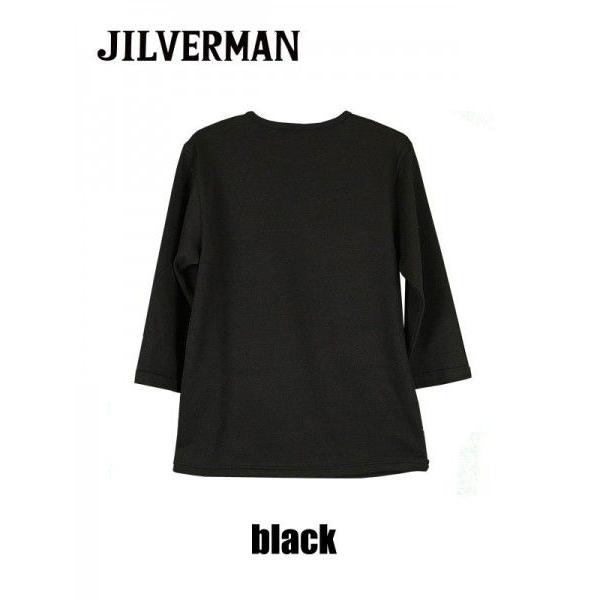 【SALE】【30％OFF】JILVERMAN/ジルバーマン/メンズ七分袖/メンズロンT/ペンキプリント/メンズブランドTシャツ｜saens｜02