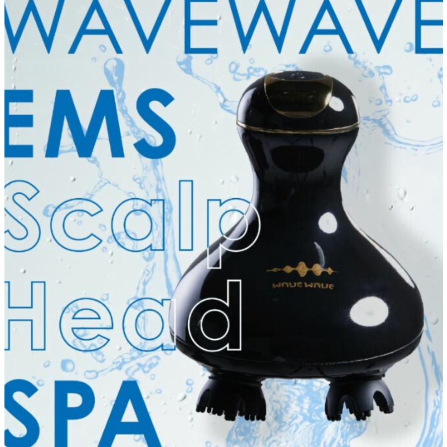 ヘッドスパ EMS 電気針 赤LED  電気ブラシ リフトアップ 頭皮 フェイス  EMS搭載 WAVEWAVE 電動 振動 顔 頭皮ケア 表情筋 頭筋 防水 美容 スカルプケア｜saens｜05