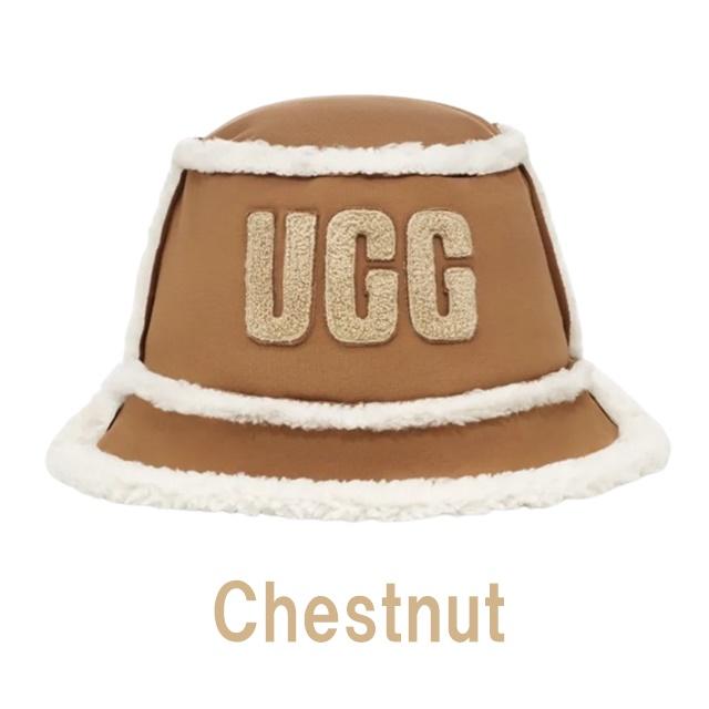 UGG ボア バケットハット もこもこ ハット ボンディット フリースバケットハット ロゴ  帽子  バケハ ロゴ ハット 帽子 レディース ペア プレゼント｜saens｜04