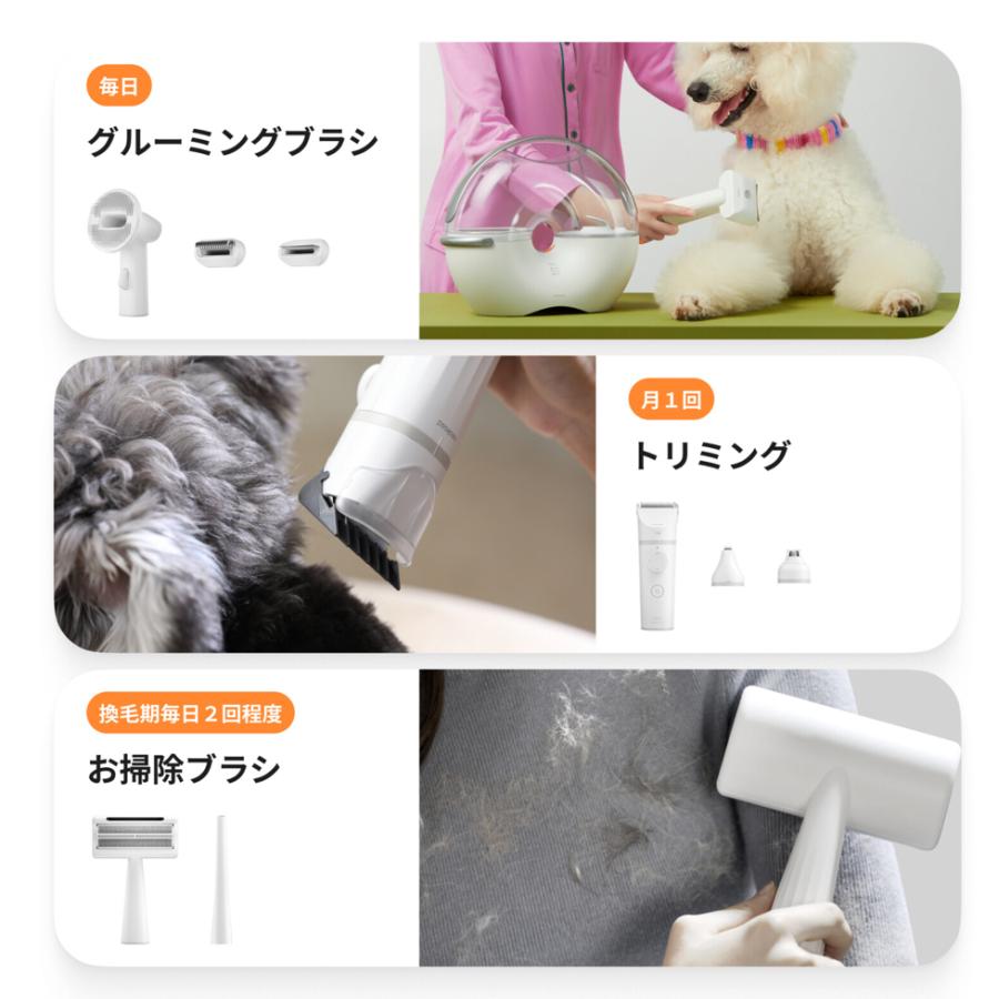 Neakasa S1 Pro 8in1 バリカン付きペットグルーミングセット 多 Neakasa S1 Pro 8in1 バリカン付きペットグルーミングセット 多