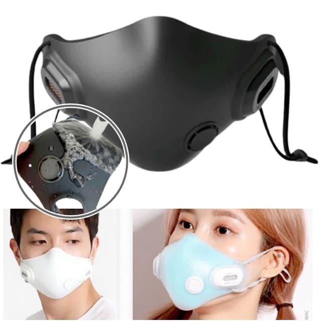 海外最新 韓国とアメリカで爆発的人気 シリコンマスク フィルター付 エアバブル フィルターマスク 抗菌シリコン 空気清浄機マスク 空気清浄 マスク 保存版 Www Kingfishswimming Com