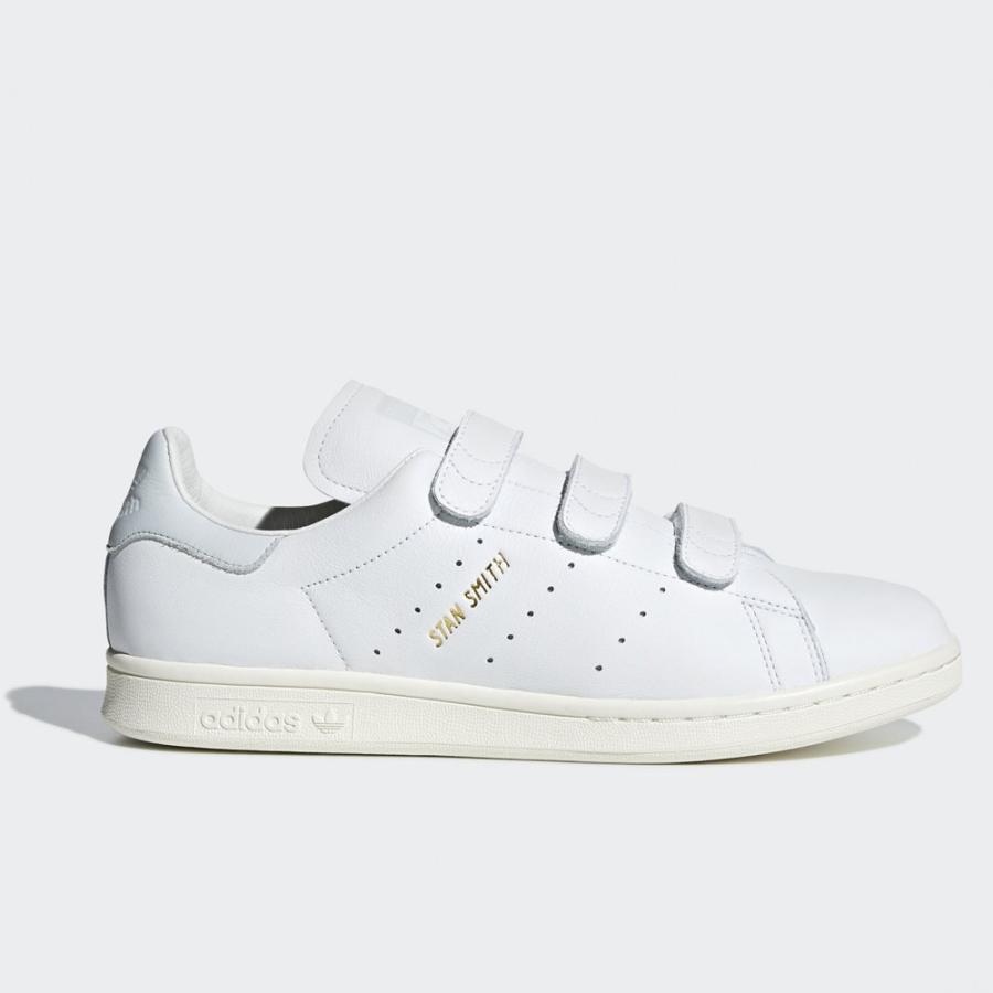 18年秋冬新作 Adidas アディダス Stan Smith Cf レディース メンズ スタンスミス ベルクロ コンフォート F ブルーティント F Skyblue 通販 Yahoo ショッピング