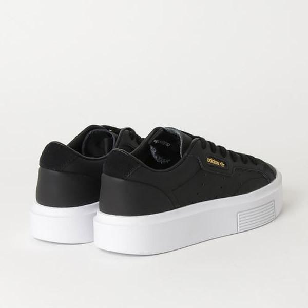 年秋冬新作 Adidas アディダス Sleek Super W レディース メンズ スリークスーパー 厚底スニーカー Fx1136 ブラック Fx1136 Skyblue 通販 Yahoo ショッピング