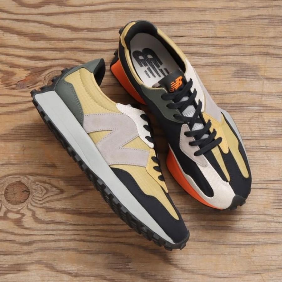 2021年春夏新作♪ New Balance【ニューバランス】 MS327PB レディース＆メンズ スニーカー カーキ｜safarisafari