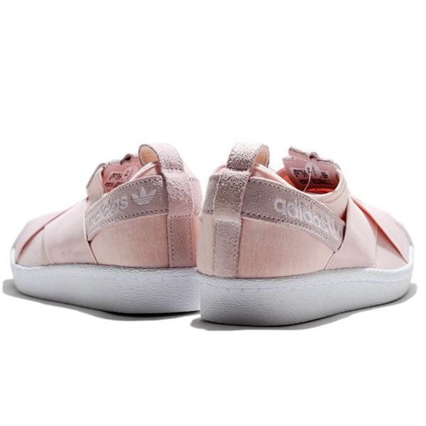 Adidas アディダス Superstar Slip On W スーパースター スリッポン W S ヘイローピンク S Skyblue 通販 Yahoo ショッピング