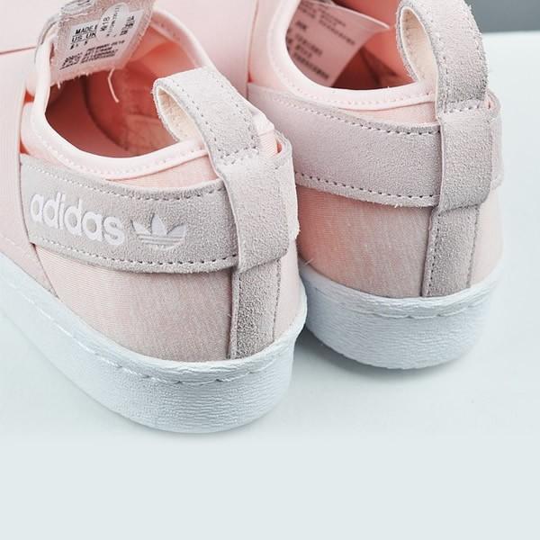Adidas アディダス Superstar Slip On W スーパースター スリッポン W S ヘイローピンク S Skyblue 通販 Yahoo ショッピング