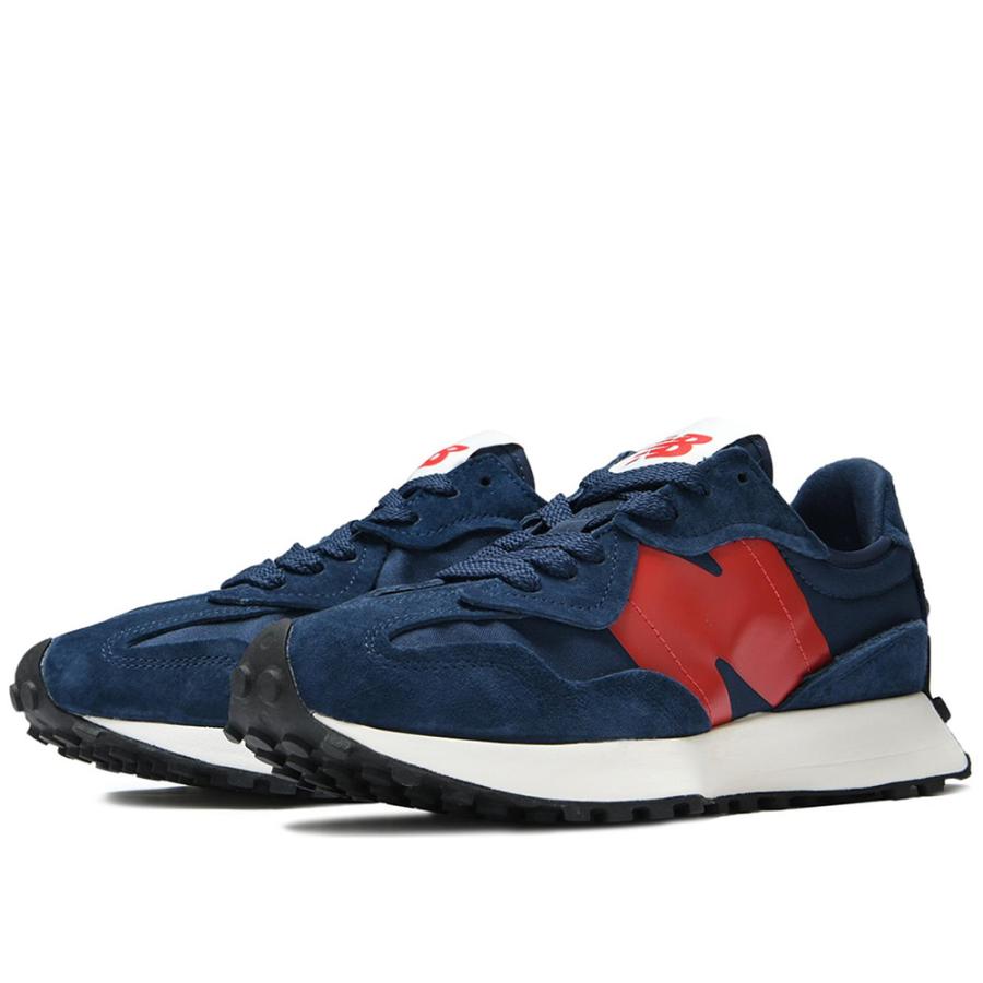 2023年春夏新作♪ New Balance【ニューバランス】 U327WEG レディース＆メンズ スニーカー ネイビー/レッド New Balance（ニューバランス） 2023年春夏新作♪ New Balance