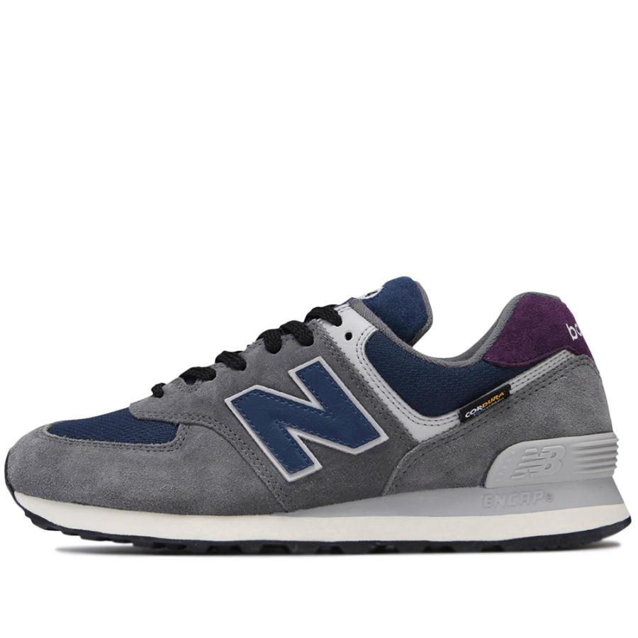 2023年秋冬新作♪ New Balance【ニューバランス】 U574KGN レディース＆メンズ スニーカー グレー/ネイビー｜safarisafari｜02