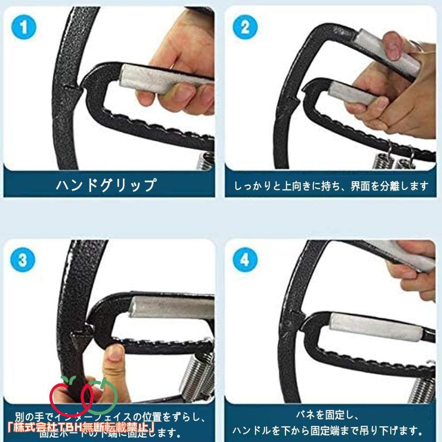 スーパーグリッパー 50-1000ポンド 調節可能 前腕 ヘビーグリッパー