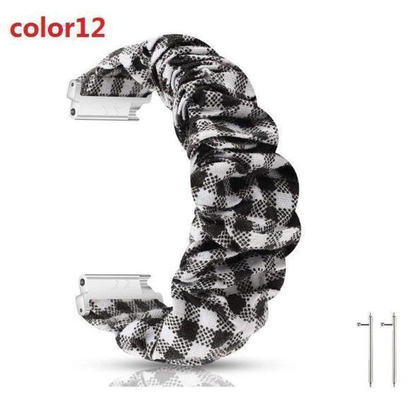 スマートウォッチ バンド シュシュ レディース 18mm 20mm 22mm ベルト