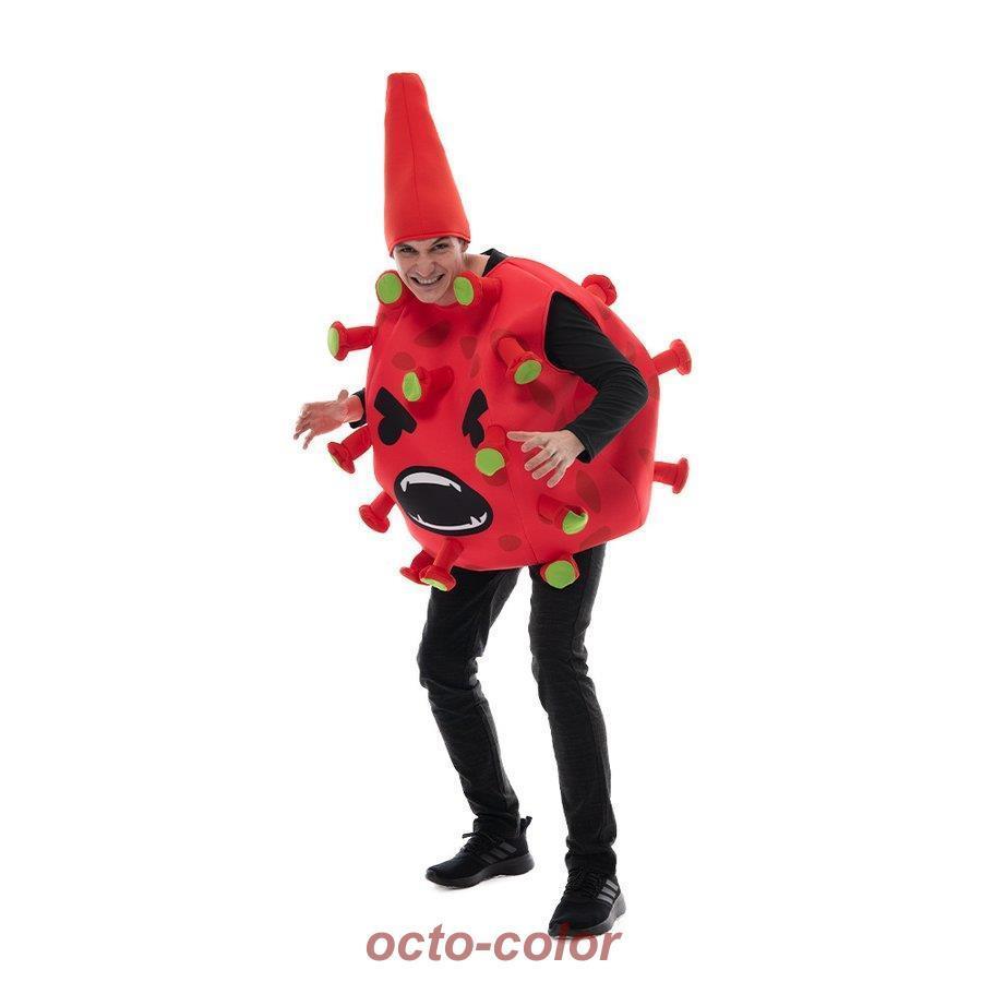 2022新作 ハロウィン衣装 大人用 ハロウィン 新型コロナウイルス 変身 コスプレ衣装 コスチューム ハロウィン 衣装 レディース ガールズ ハロウィーン メンズ 大人 かぼちゃ コスプレ