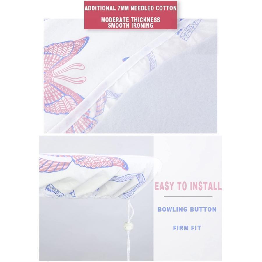 アイロン台 カバー アイロン台交換カバーアイロン台カバーとパッド舟形 布高温抵抗コットン耐久性のある厚さのアイロン板カバー (アイロン台専用 交換用 カ | ブランド登録なし | 05