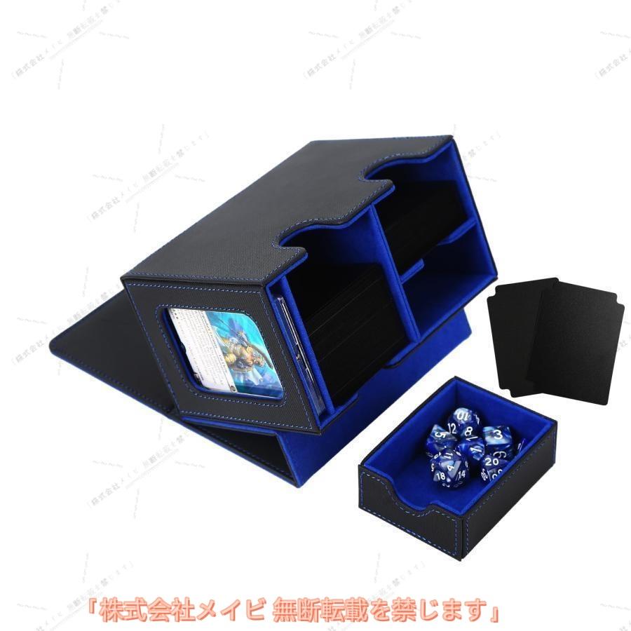 デッキケース トレカケース カードディスプレイウィンドウ ダイス入れ
