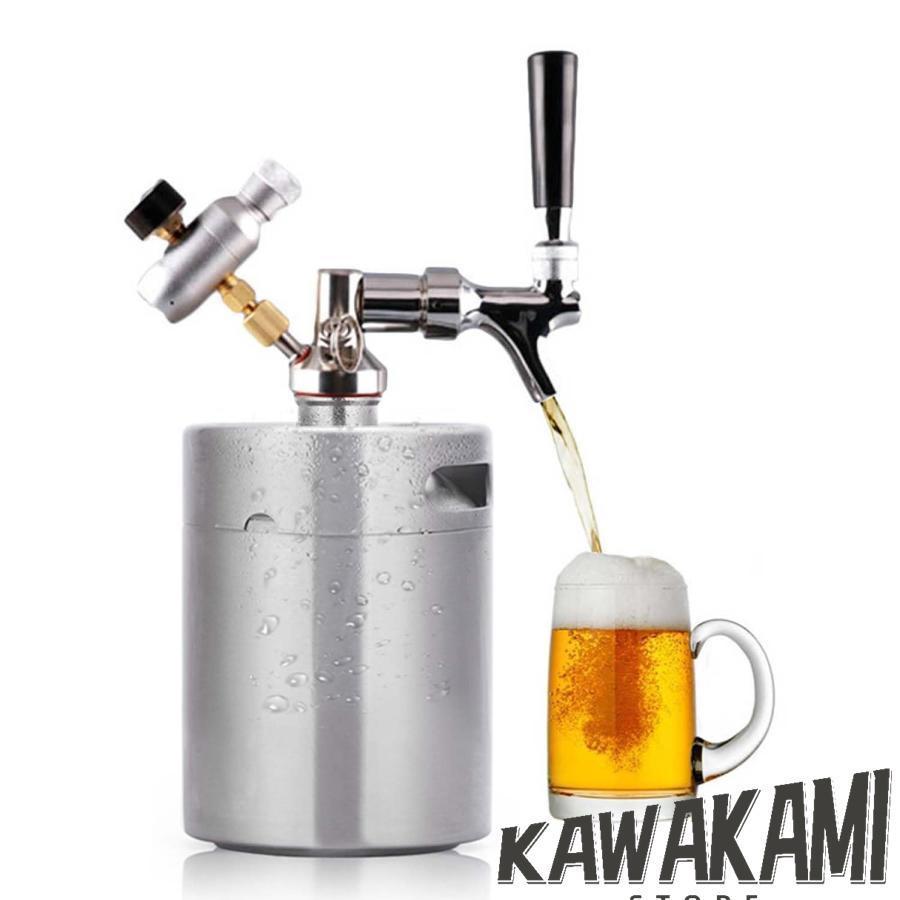 ビールサーバー ビールディスペンサー ミニCO2レギュレーター付き 小型