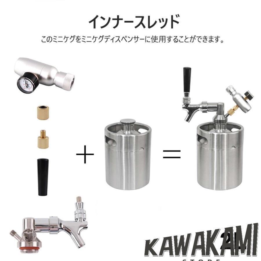 ビールサーバー ビールディスペンサー ミニCO2レギュレーター付き 小型