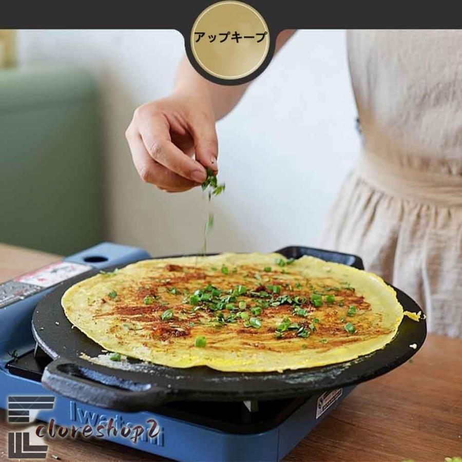 クレープパン 30cm クレープ トンボ付き IH対応 クレープメーカー