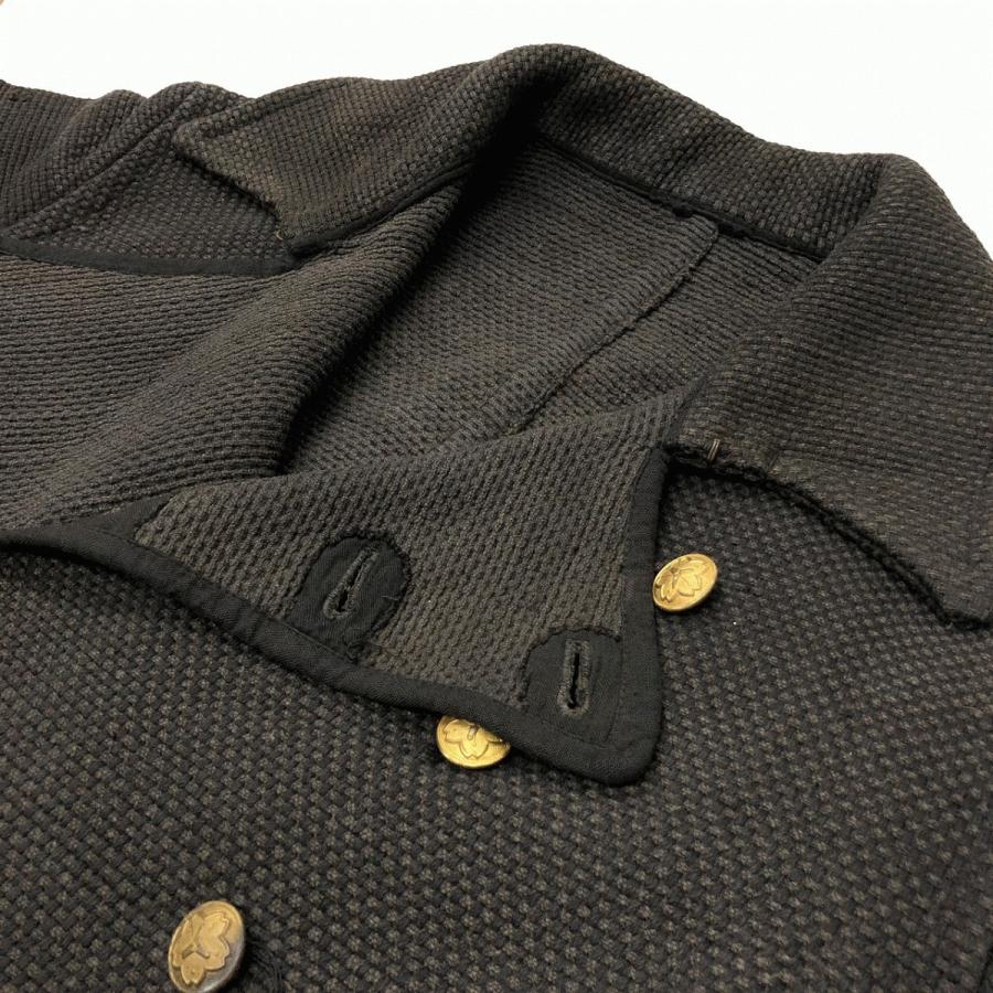 【40’s】 VINTAGE / HIKESHI COAT ビンテージ 日本 火消し 消防服 外套 刺し子 昭和初期 レトロ アウター コート 表記サイズ(大) @K｜safariyshop｜04