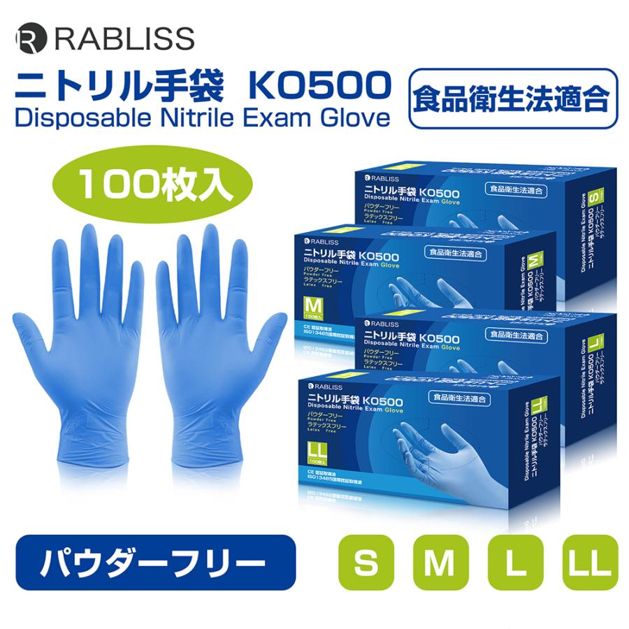 ニトリル手袋 パウダーフリー 滑り止め加工 100枚入 青 S M L Xl 防災グッズ 防災セット 災害備蓄品 ピースアップ 通販 Yahoo ショッピング