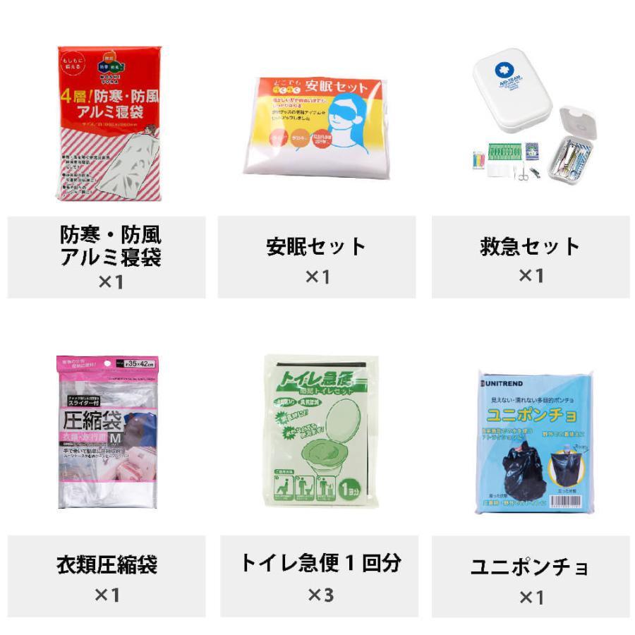 防災セット 1人用 防災ラジオ 警戒レベル3 避難準備 Safety First セット 避難セット 期間限定の激安セール 防災グッズ 防災用品 災害グッズ 非常用持ち出し袋