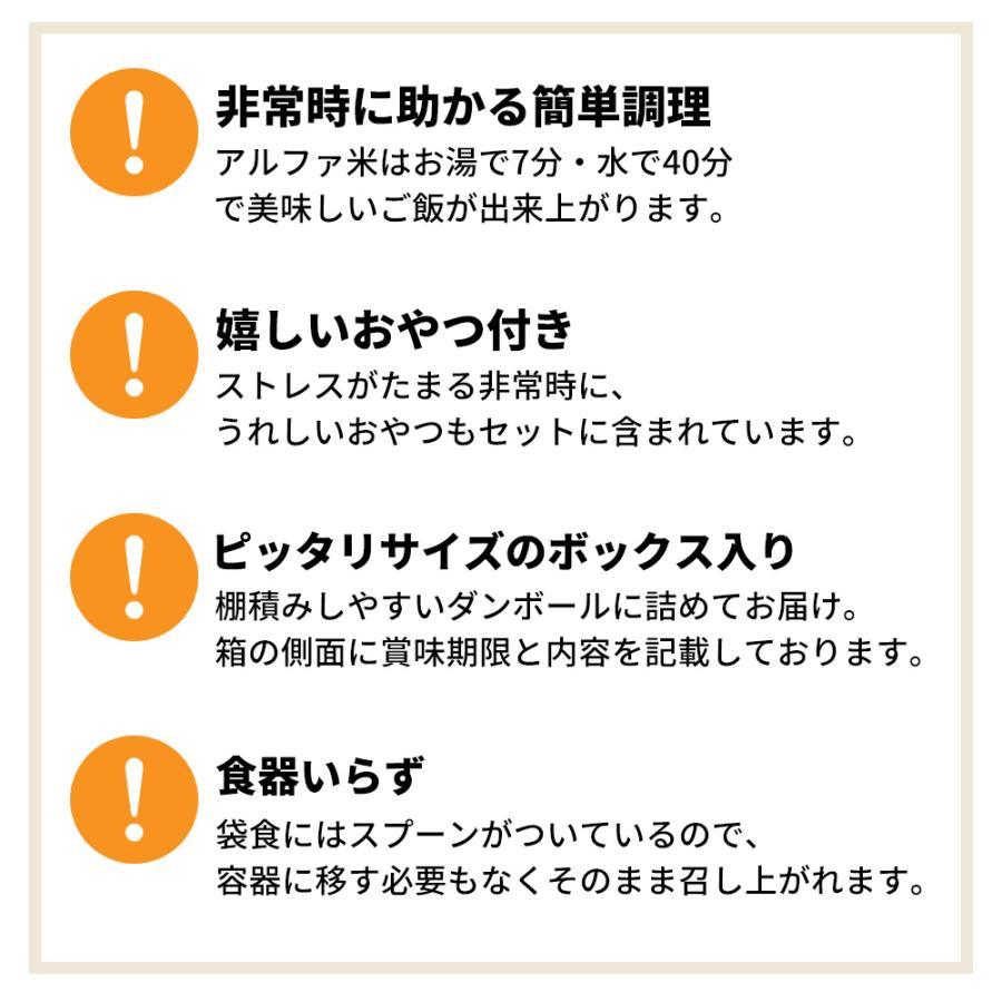 非常食セット 3日間分 15年保存水+7年保存食 詰め替え可能 Aセット 1セット｜safety-japan｜05