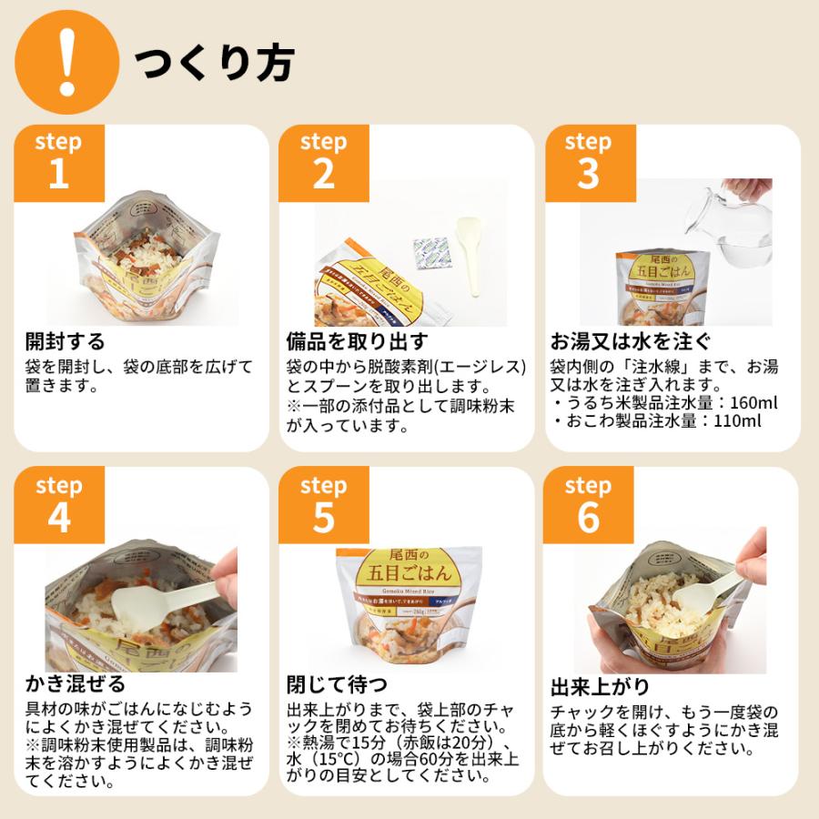 非常食セット 3日分 4セット(36食分) 5年保存食 詰め替え可能 B_5