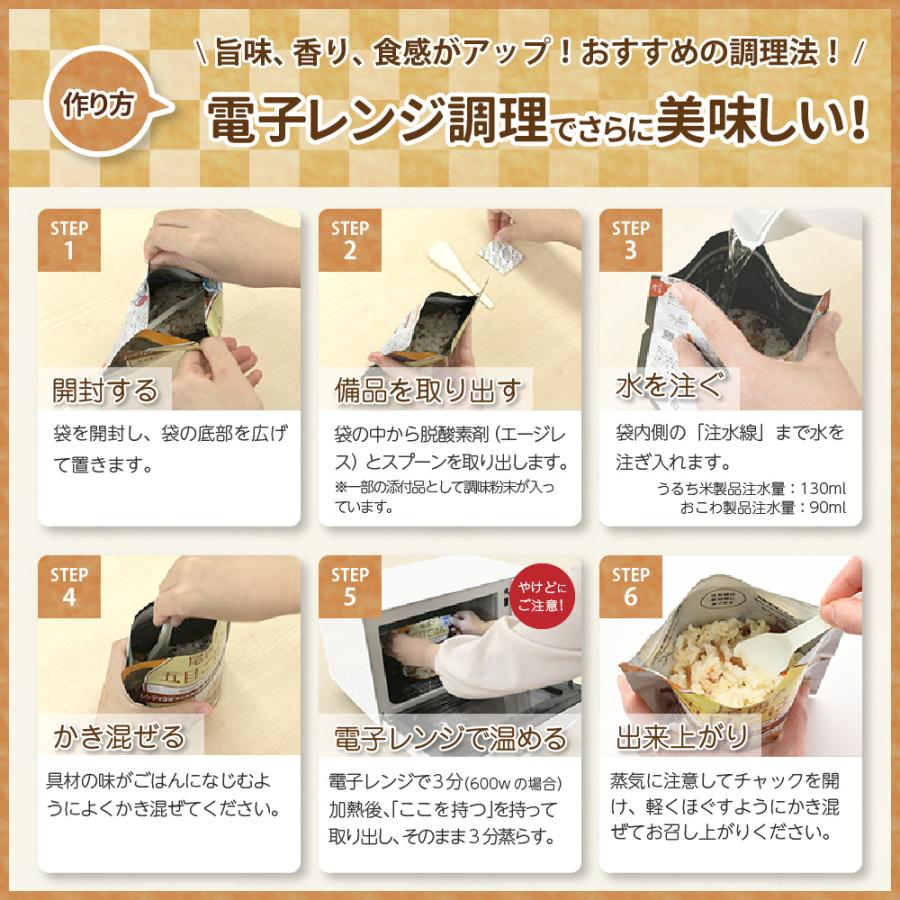 非常食 尾西食品 尾西のレンジ+(プラス)五目ごはん 20食 ケース 5年保存