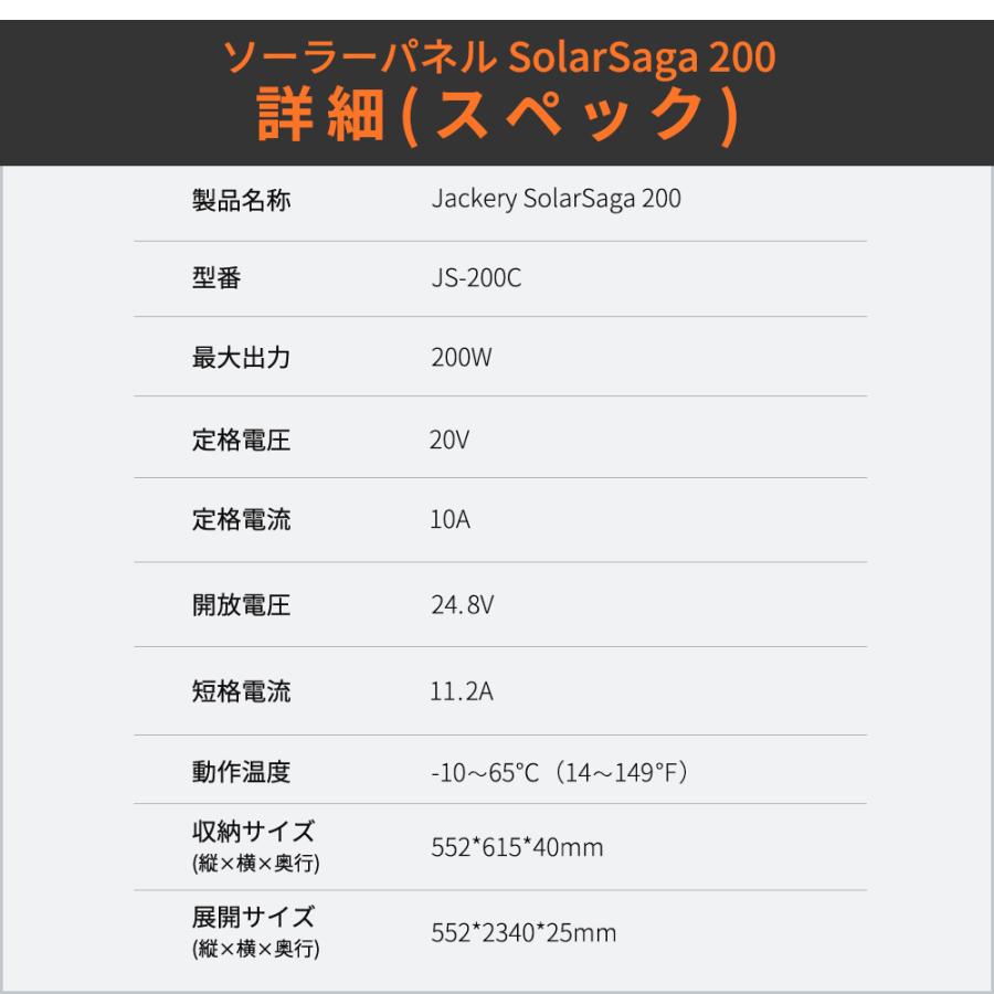 ポータブル電源セット 1000Plus JE-1000C+ソーラーパネル SolarSaga200 Jackery 防災製品等推奨品｜safety-japan｜05