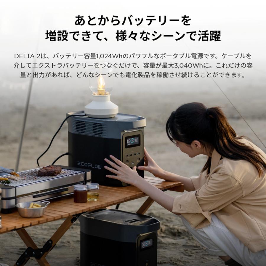ポータブル電源 EcoFlow DELTA2 1024Wh ZMR330-JP｜safety-japan｜05