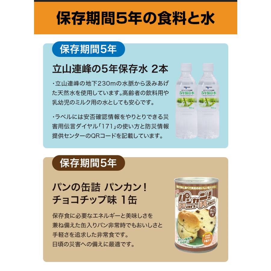 防災グッズ セット 1人用 ライト LIGHT 防災士監修 SAFETY PLUS 防災リュック 防水 リュックサック 非常食 非常用持ち出し袋 災害対策 用品 避難 女性用 軽量 | ブランド登録なし | 11