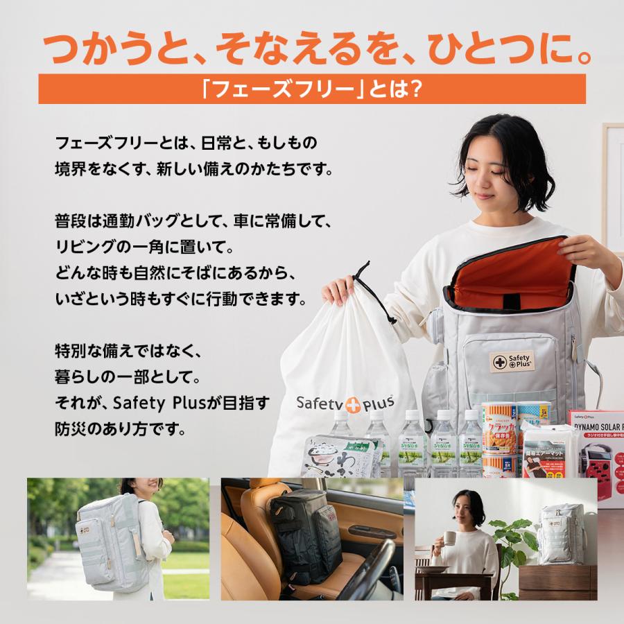 防災セット 1人用 プレミアム 29種41点 防災リュック 非常用トイレ 簡易トイレ 非常食 防災士 懐中電灯 非常用持ち出し袋 保存食 保存水 緊急 避難 家族 地震 | ブランド登録なし | 02