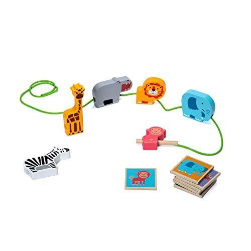 新発売 靴磨き シューケア用品 Be ボーネルンド ベルダック Beleduc ファンラーニング ひもとおし どうぶつのパレード 2歳頃 Be 青 黄 ピンクなど Www Threeriversofs Com